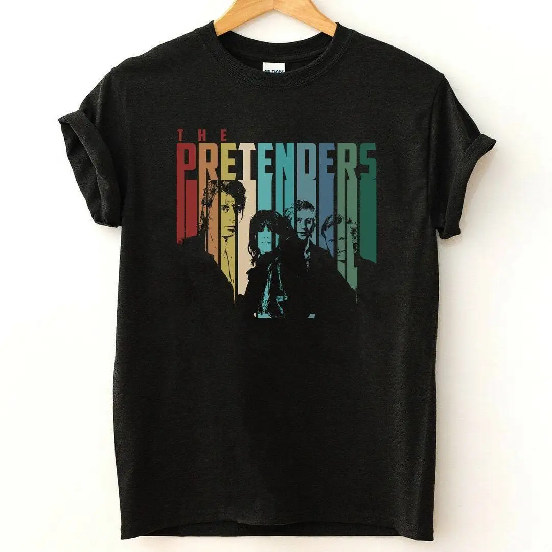 The Pretenders Band T Shirt Rock Classic Graphic Te4573