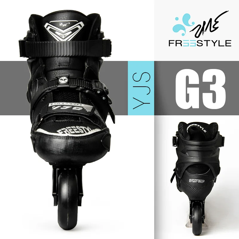 

Original FREESTYLE G3 Inline Roller Skates Professional Slalom Sliding 85A Wheel Roller Skating Shoes Street Urban Patines