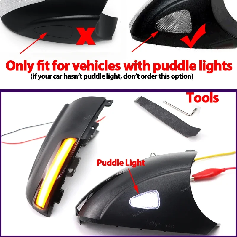 LED Indicatore Lampeggiatore Anteriore Destra Con Luce Diurna per VW T