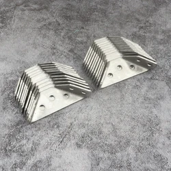10 sets 6 8 20 pcs Stainless Steel Corner Code Connectors - Heavy Duty Right Angle Brackets for Furniture and Cabinets