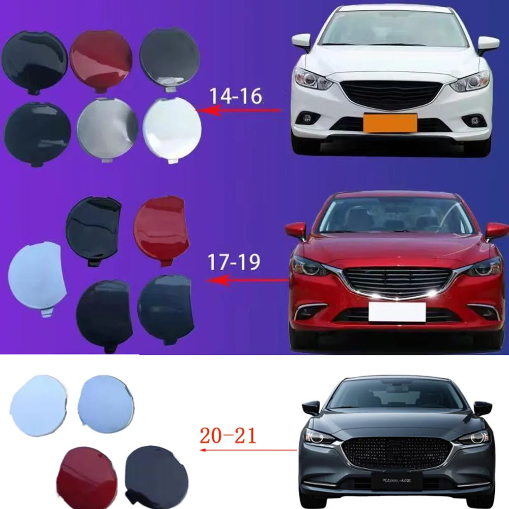 

Front Bumper Tow Hook Hole Cover Cap Trim for Mazda 6 (2013 - 2021)
