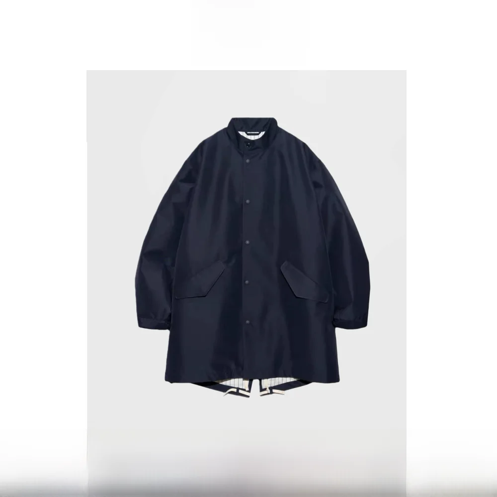 

Водонепроницаемая двухслойная ветровка с воротником-стойкой, 2 л, текстом Nanka ex Youth Faion, осенняя нейлоновая куртка