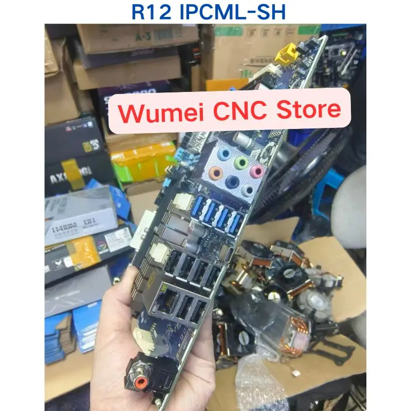 Second-hand test OK original Motherboard R12 IPCML-SH P0JWX No baffle, no other accessories. Ordinary computers cannot be used