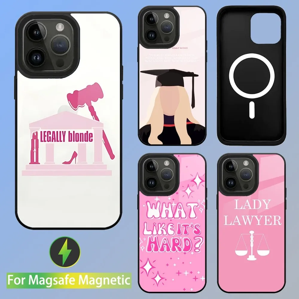 Legally Blonde Movie Phone Case For iPhone 15,14,13,12,11,Plus,Pro,Max Mini Magsafe Magnetic Wireless Charging