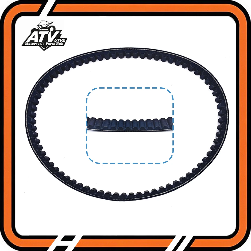 Drive Belt For SYM Fiddle II 50 Orbit I Symply 4T 50cc 4-Stroke Engine Parts Scooter 723 18 30 CVT 23100-BE2-A000 1B01BE201