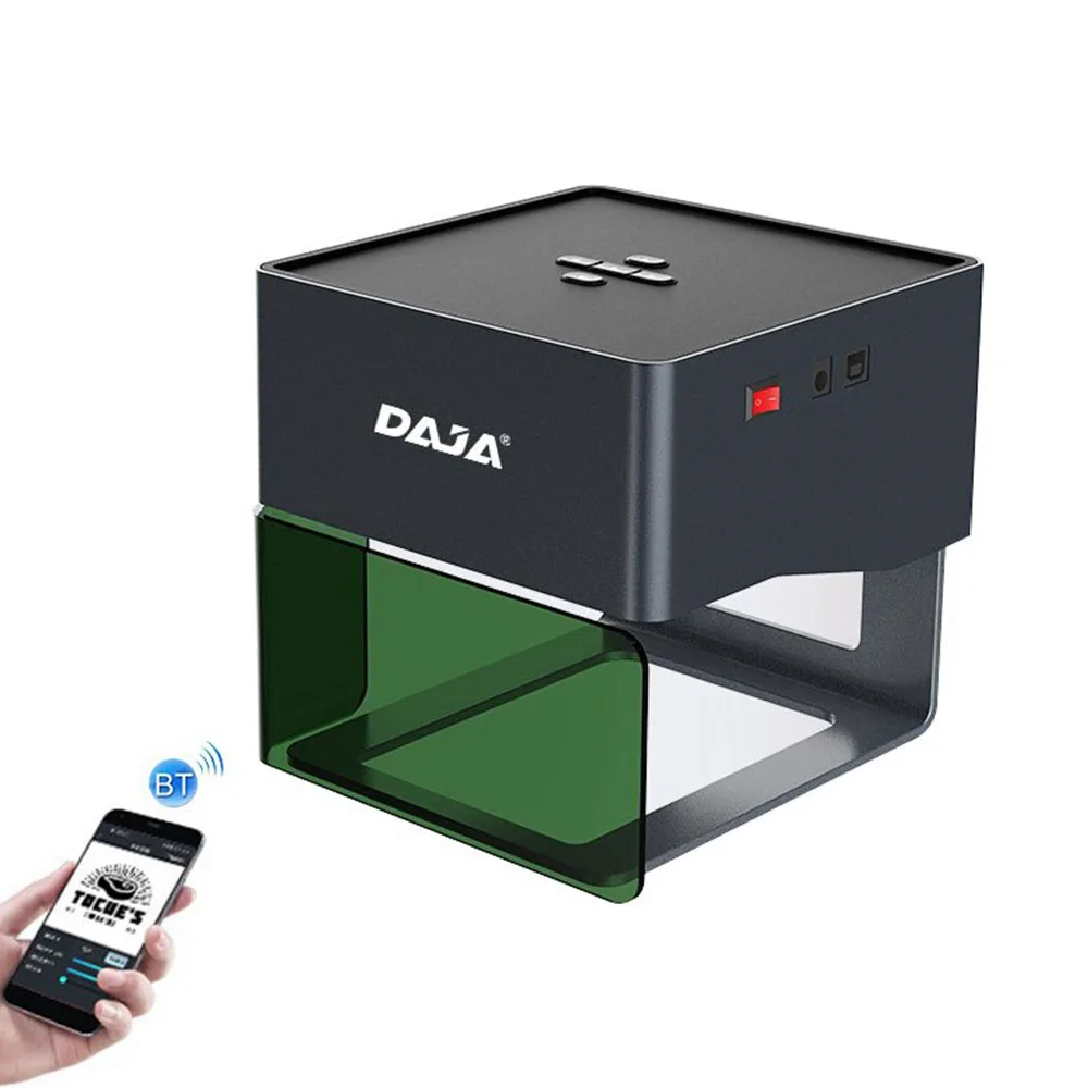 DAJA DJ6 Machines Laser Engraver CNC Laser Engraving Fast and Cutting Machine Diy Logo Printer Cutter Woodworking Wood Plastic