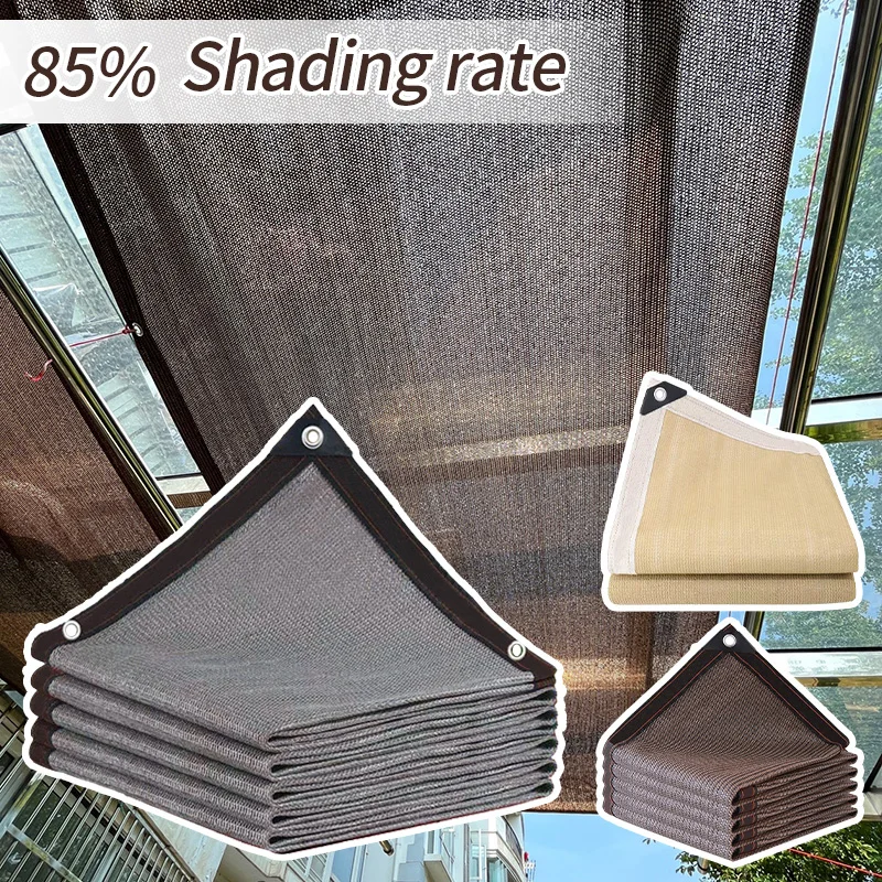 Sun Shade Nets Balcony Privacy Fence Netting Garden Shelter Screen Sunshade Outdoor Gazebos Sail Awning Terrace Shade Cloth