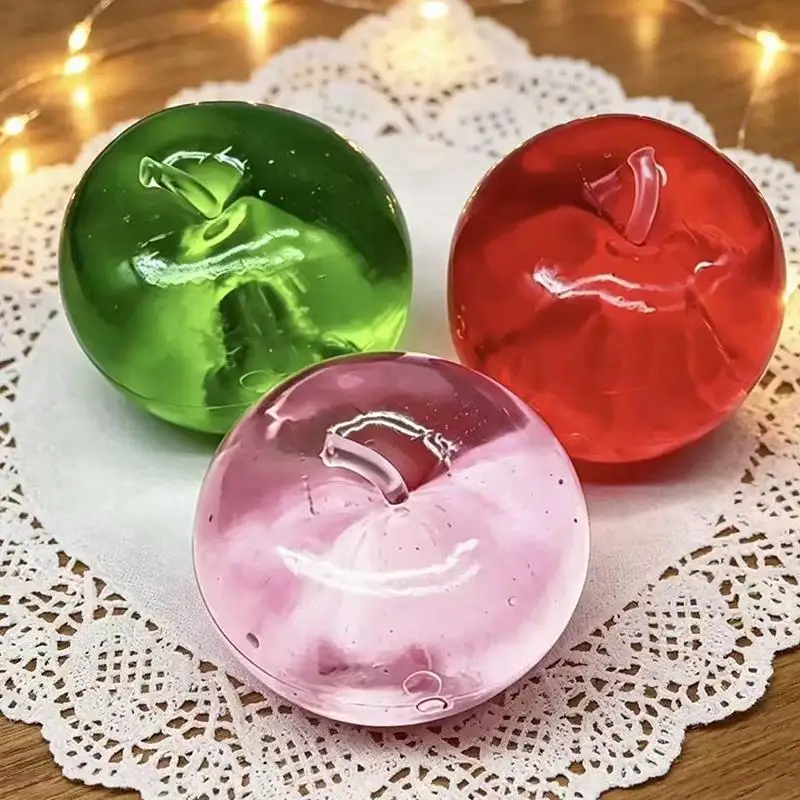 Green Slow Rising Fruit Fidget Toy Sensory Stress Relief Squeeze For Kids Adults