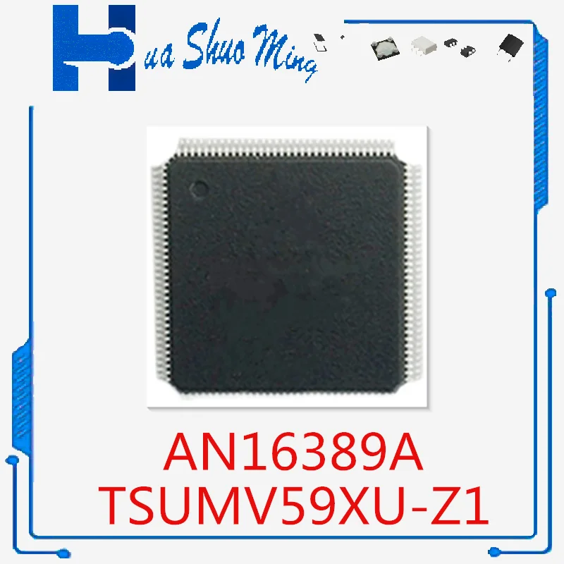 5Pcs/Lot   AN16389A AN16389 TSUMV59XU-Z1 QFP-128