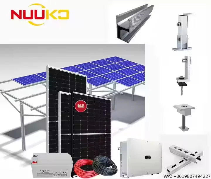 Solar Complete Set 5-15kW Hybrid Solar Power System with MPPT Controller and Lithium Ion Battery for Home On/Off Grid