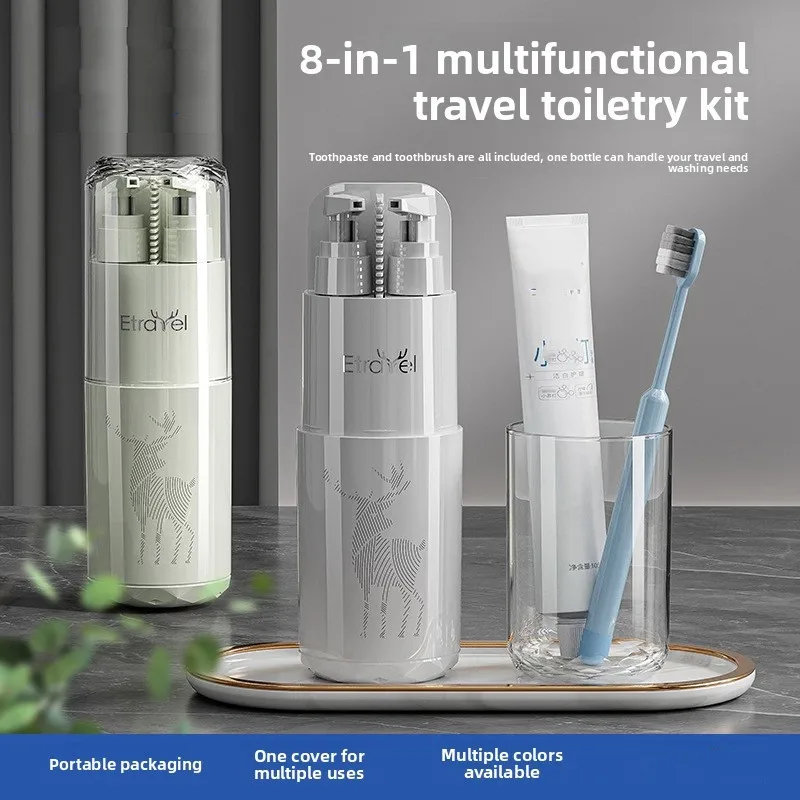Portable Toiletries cup, Gift items, Storage cup, Travel Toiletries set, 5/8 Piece Travel outfit