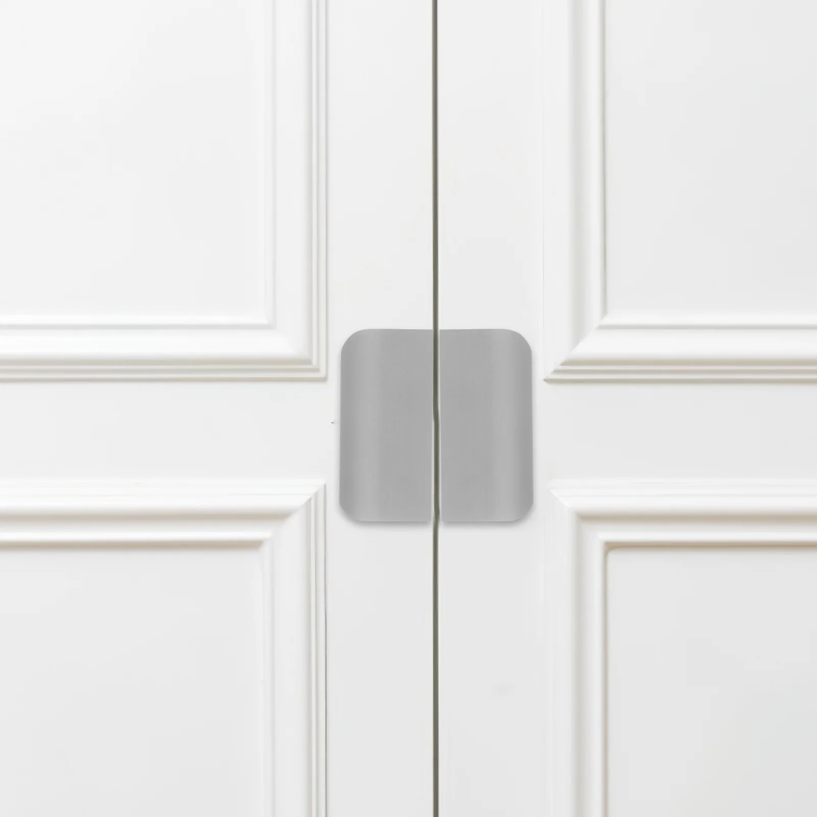 

10Pcs Cabinet Door Handles Metal Finger Pulls Concealed Edge Pulls for Drawer Wardrobe Cupboard Furniture Grip