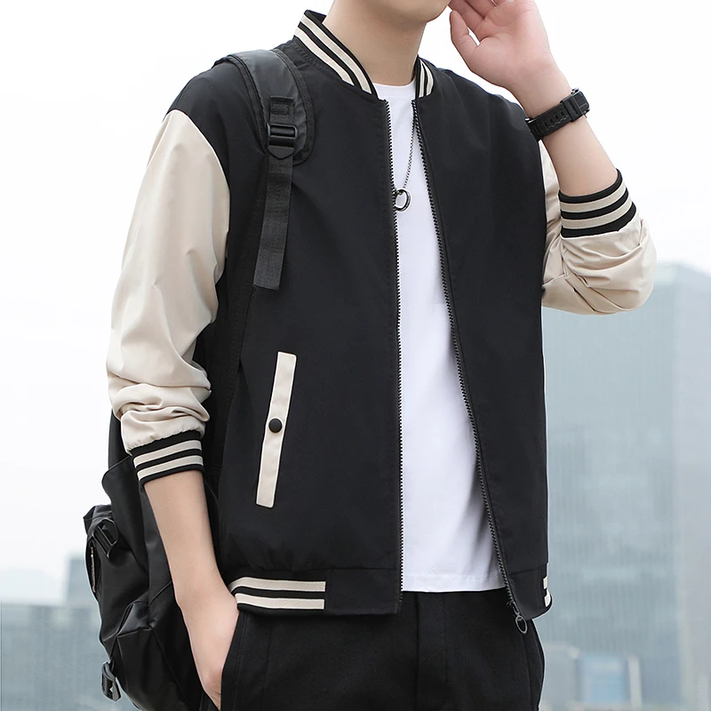 2024 Spring new arrival jacket fashion coat male high quality casual jacket men,autumn men's casual jackets,full size M-5XL