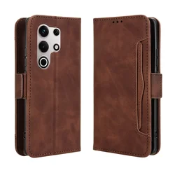 For Itel S25 Ultra Flip Leather Case Skin Luxury Wallet multi-card slot Book Cover For Itel S25 Ultra Phone Bags