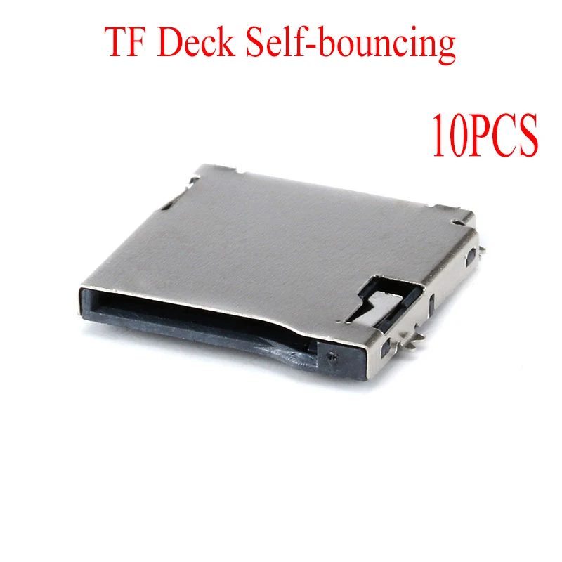 10PCS TF Deck Card Holder Mobile Phone Memory Card Holder With Self-bouncing Body Card Slot Card Holder