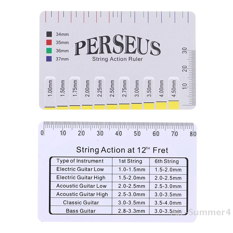 Guitar Accessories Gauge Ruler Electric Guitar Tool For String Instruments