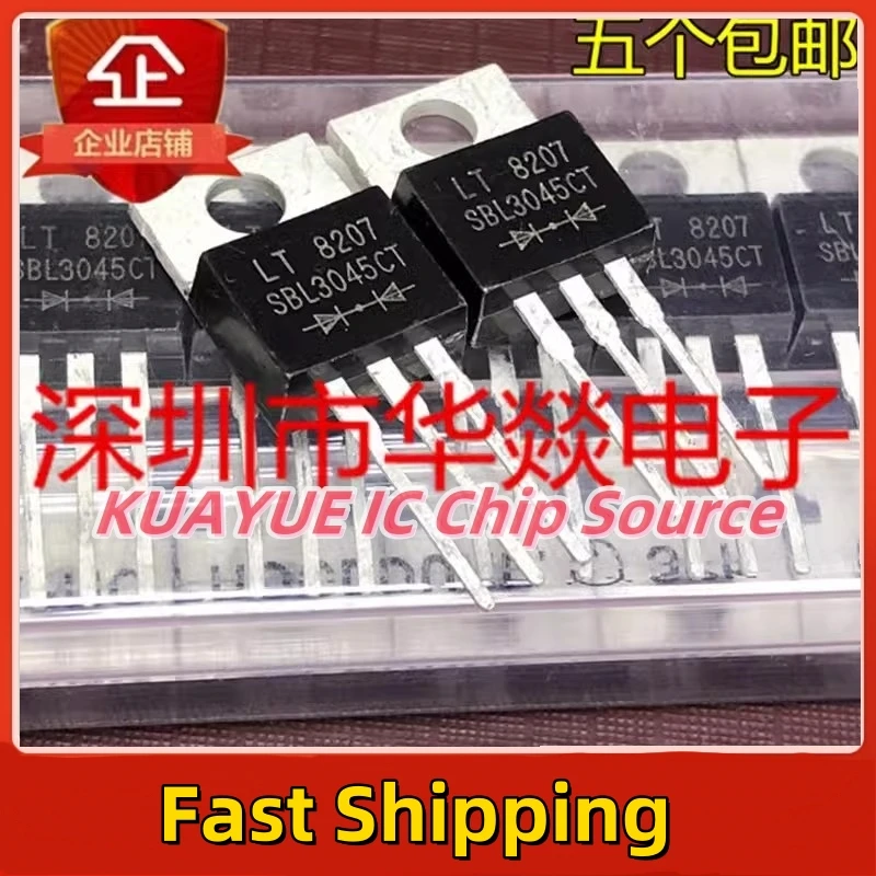 10PCS-30PCS  SBL3045CT   TO-220  45V 30A  Fast Shipping Quality Guarantee