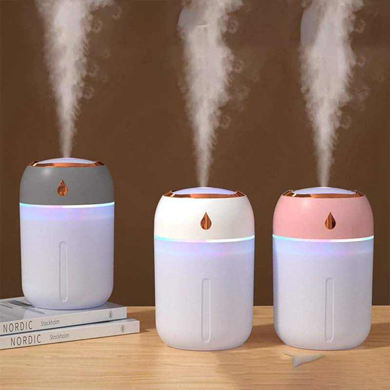 330 ML Cool Mist Mini Humidifier Car Humidifier Room Humidifier Aroma Diffuser Desk Humidifier For Bedroom Office