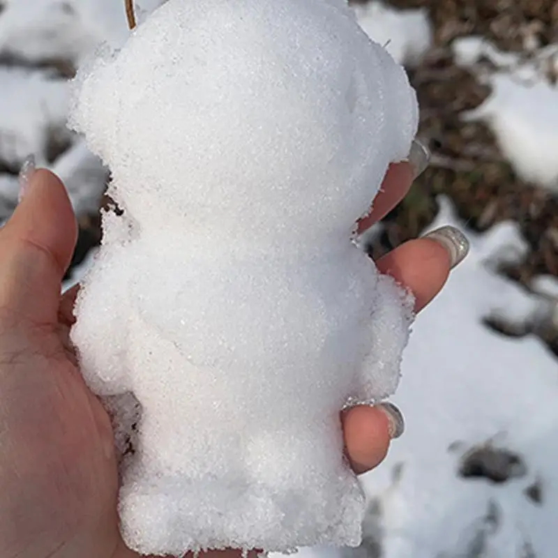 Formy śnieżne na zewnątrz interaktywny kula śnieżna astronauta klips zabawka zimowe fajne zabawki dla dzieci śnieżne gry dla dorosłych zabawy na plaży