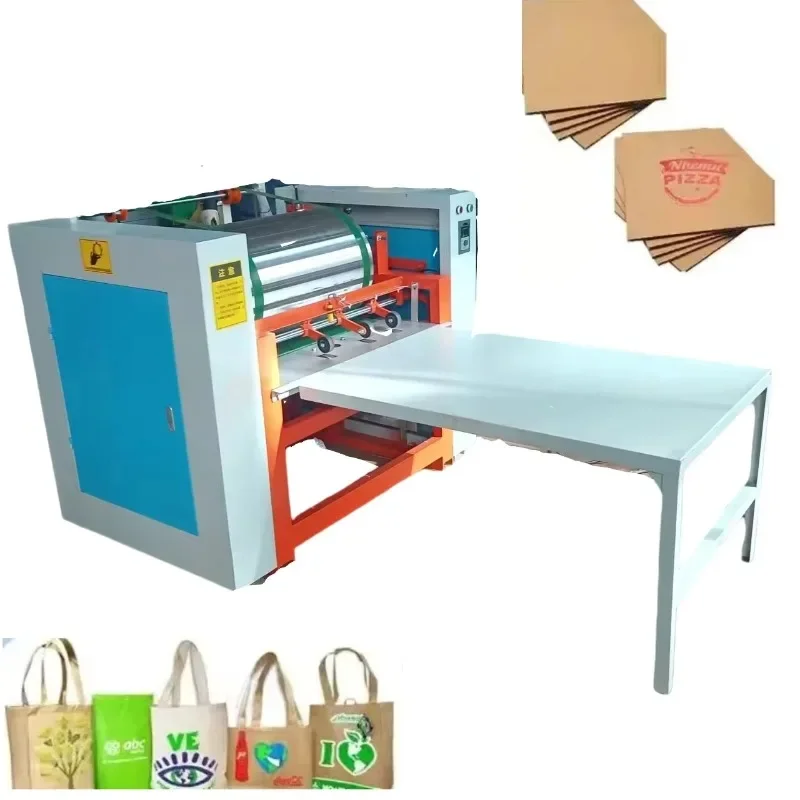 Multicolor Non Woven Bag Kraft Paper Bag Printing Machine 1~6 Color Jute Paper Plastic Bag Offset Printing Machine