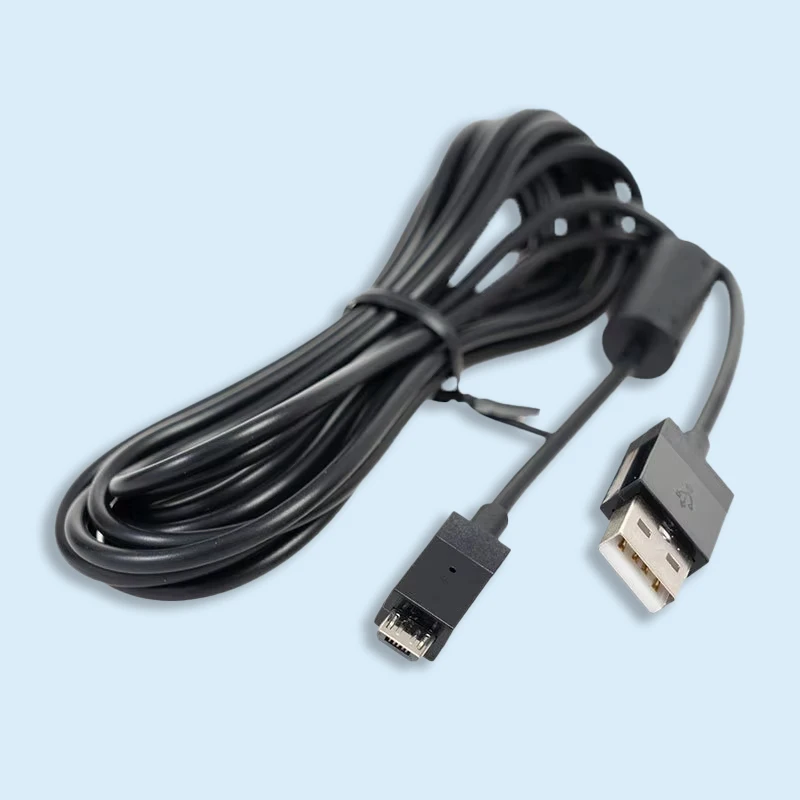 1/2PCS Black Micro USB Charger Cable 1.8m/2.75m with Ferrite Core For Charging PS4 Xbox One & Xbox One S Controllers view 4