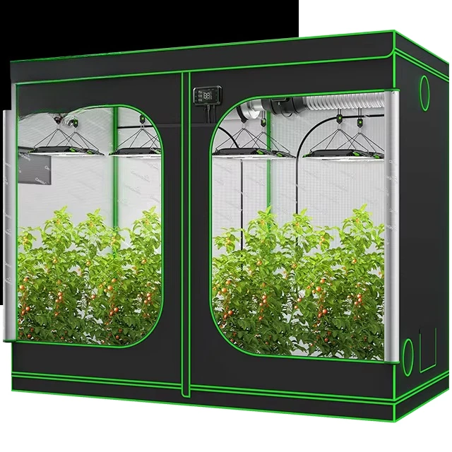 

Box Complete Full Kit With Inline Duct Fan Trilite 2000 Large 8x4 Grow Tent