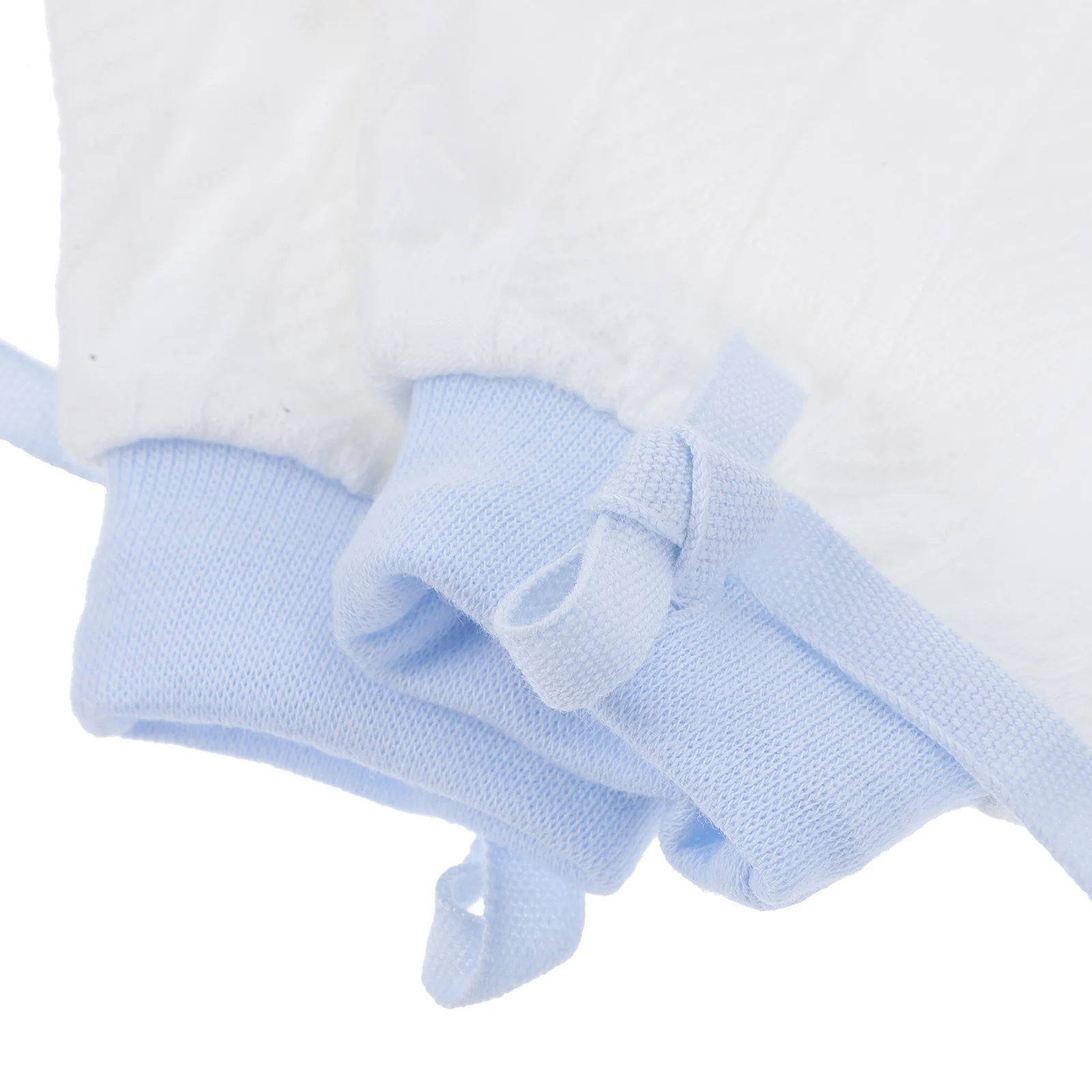 

1Pair Infant Mittens 0-3 Months Breathable Comfortable No Scratching Finger Sucking Guard Baby Mittens Newborn
