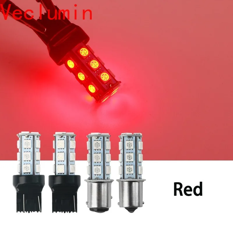 Car Led Steering Lamp 1156 1157 5050 18smd Motorcycle Brake Lights Flash Reversing Lamp Signal Lamp Red Light White Light