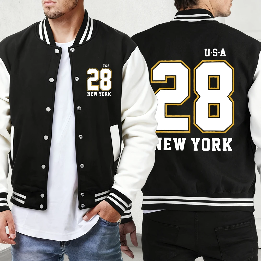 

Калифорния номер 86, спортивная одежда унисекс с принтами, классические куртки с карманами, уличная модная мужская одежда, осенняя свободная бейсбольная форма