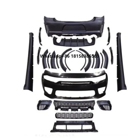 

YLC Full Complete Wide Body Kit for Dodge Charger 2015-2022 for SRT Style Hellcat Charger Bodykit Classic Auto Part