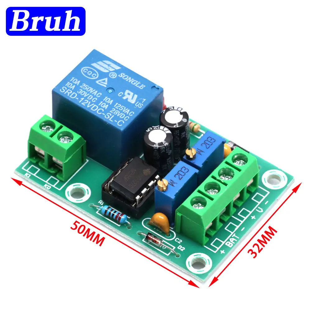 XH-M601 Intelligent Charger Power Control Panel Automatic Charging Power 12V Battery Charging Control Board For Diy Kit