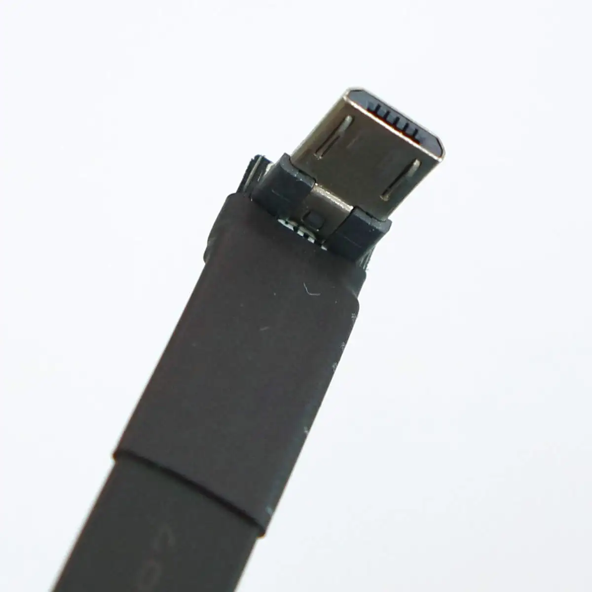 Micro USB 2.0 Tipo A Macho para Micro B Macho, Cabo de Dados de Alimentação FPV Plano, Ângulo reto, Duplo ângulo, Dobre 90 Cord