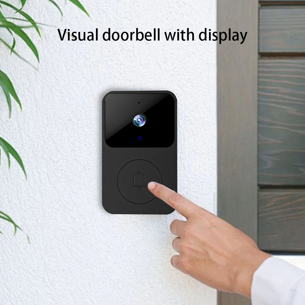 Kablosuz WiFi Görüntülü Kapı Zili İnterkom Sistemi Video Kapı Zili Kamera IR Gece Görüş Villa Ev Ofis Daire için İki Yönlü Ses