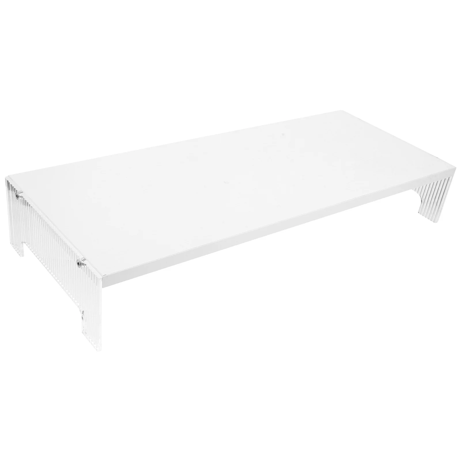 شاشة الكمبيوتر الناهض الاكريليك مصعد الكمبيوتر المحمول للمكتب توفير مساحة مكتب المنزل استخدام حامل شاشة لمكتب حامل الكمبيوتر المحمول #3