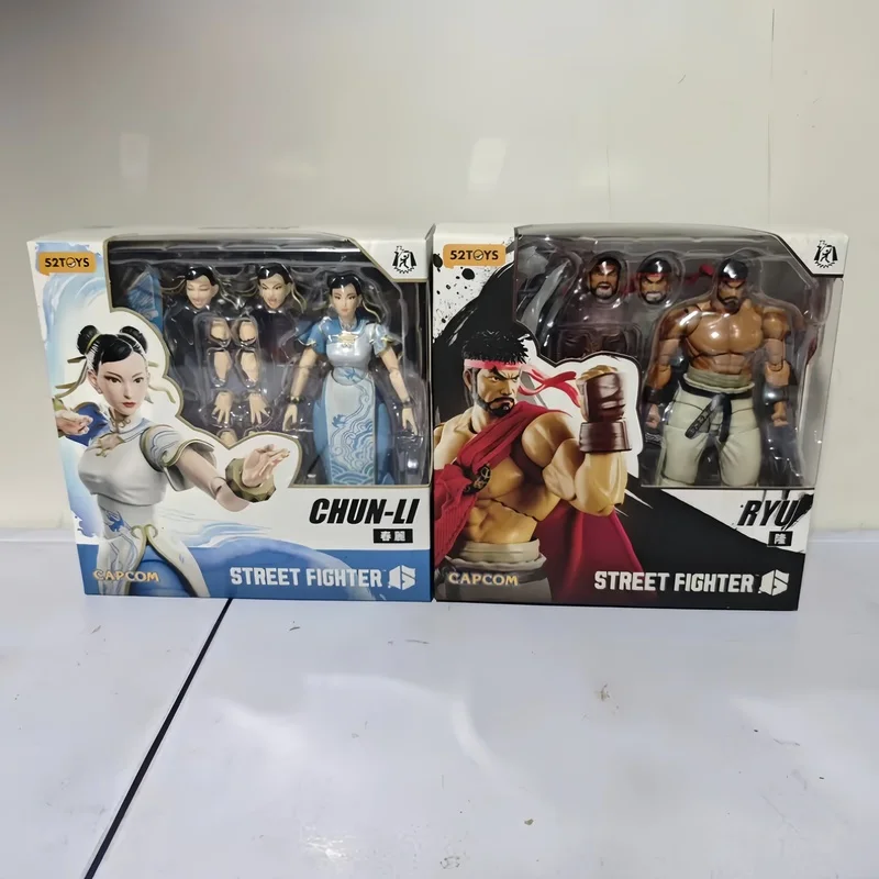 

In Stock New 52toys Lightning Dance Series Street Fighter 6 1/12 Scale Figures: Ryu And Chun-Li (White Qipao) – Fashionable