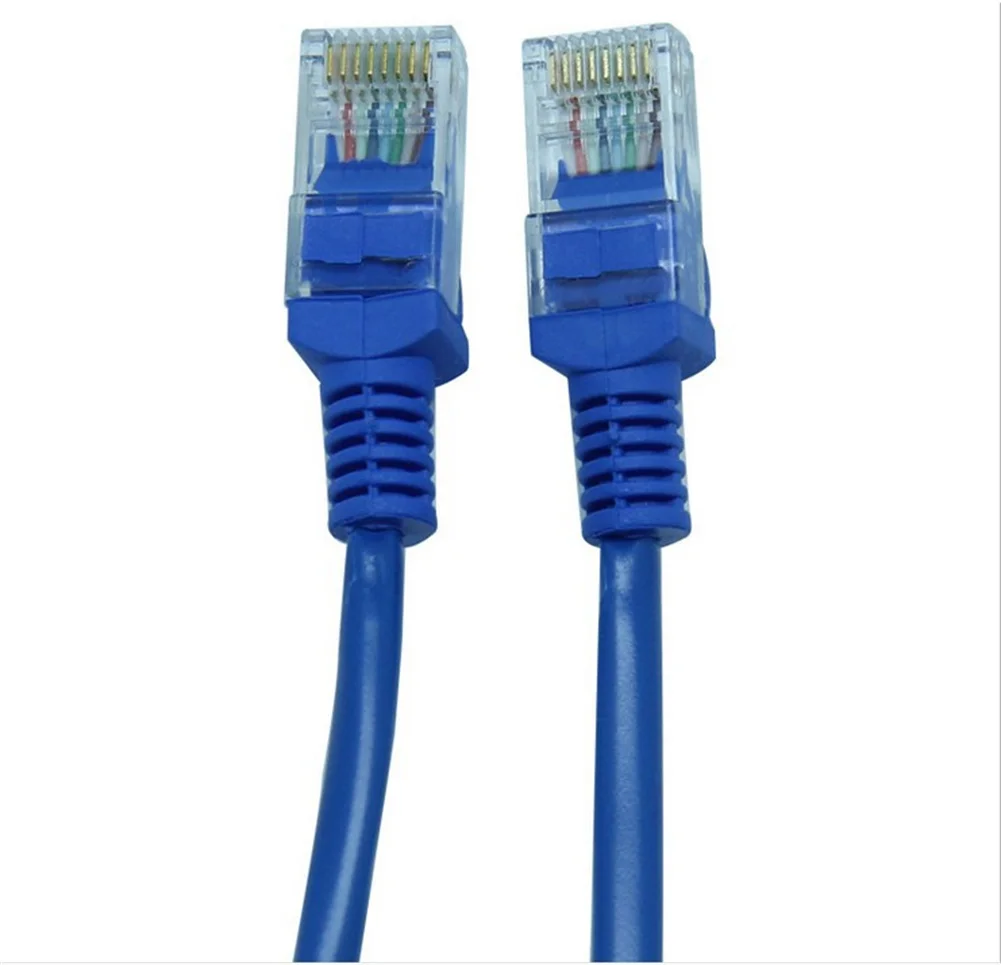 컴퓨터 라우터 모뎀용 고속 인터넷 케이블, Cat5e 네트워크 패치 케이블, 1.2M 8P8C Cat5e RJ45 이더넷 커넥터