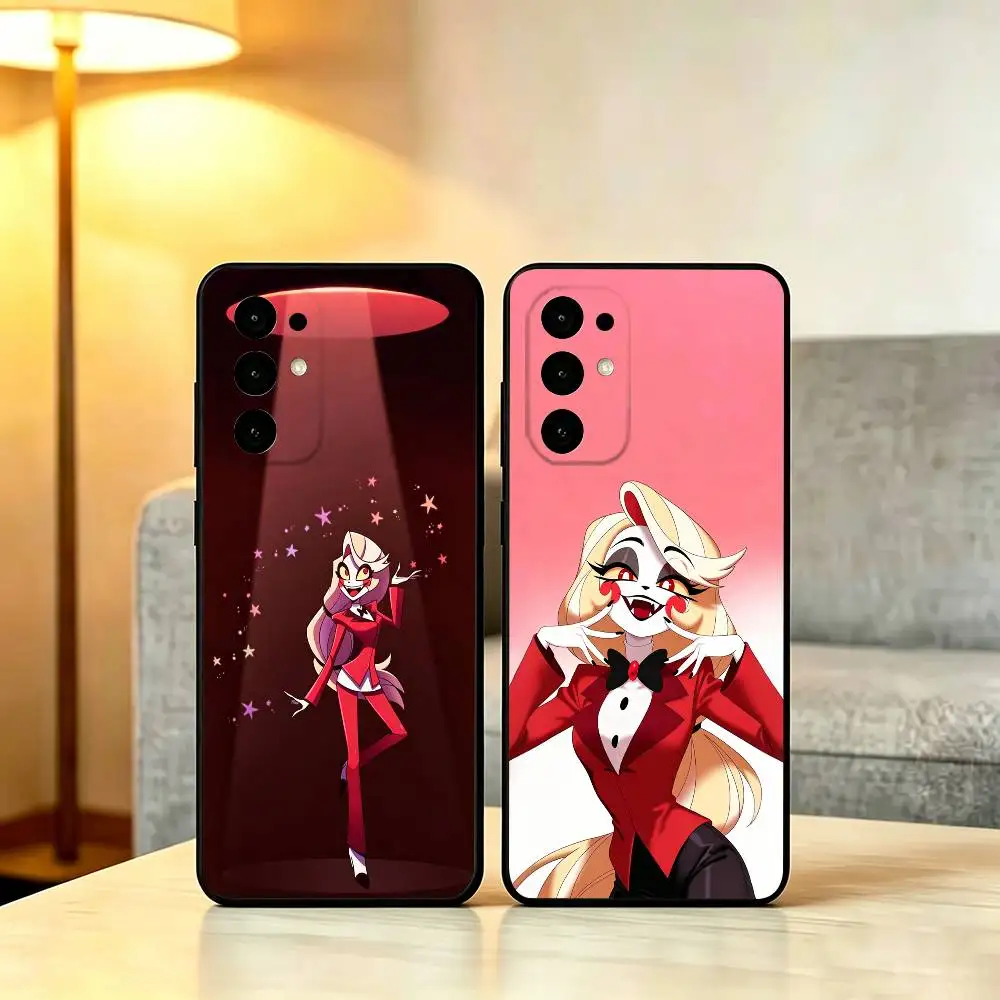 Hot Anime C-Charlie Morningstar Phone Case For Samsung S25,S24,S21,S22,S23,S30,Ultra,S20,Plus,Fe,Soft Black Cover