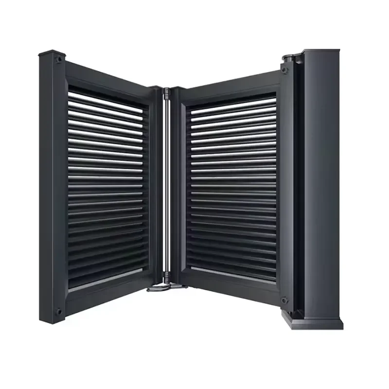 Home Automatic Retractable Main Entrance Track Motor Entrance Security Fence Sliding Gate Design