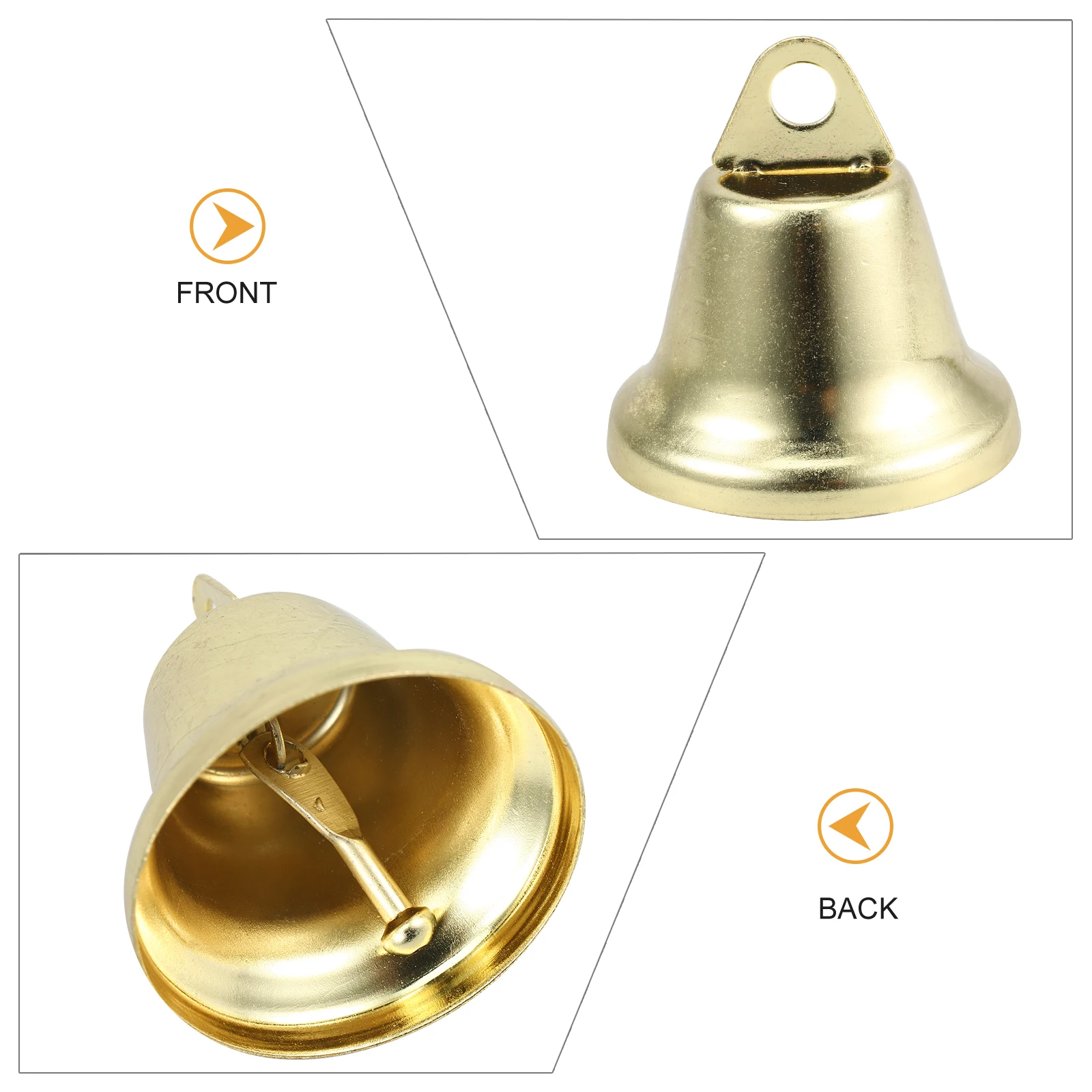 

The Bell Hanging Bells Craft Small Crafting Exquisite Decor Crafts Charms Diy Decoration for Vintage