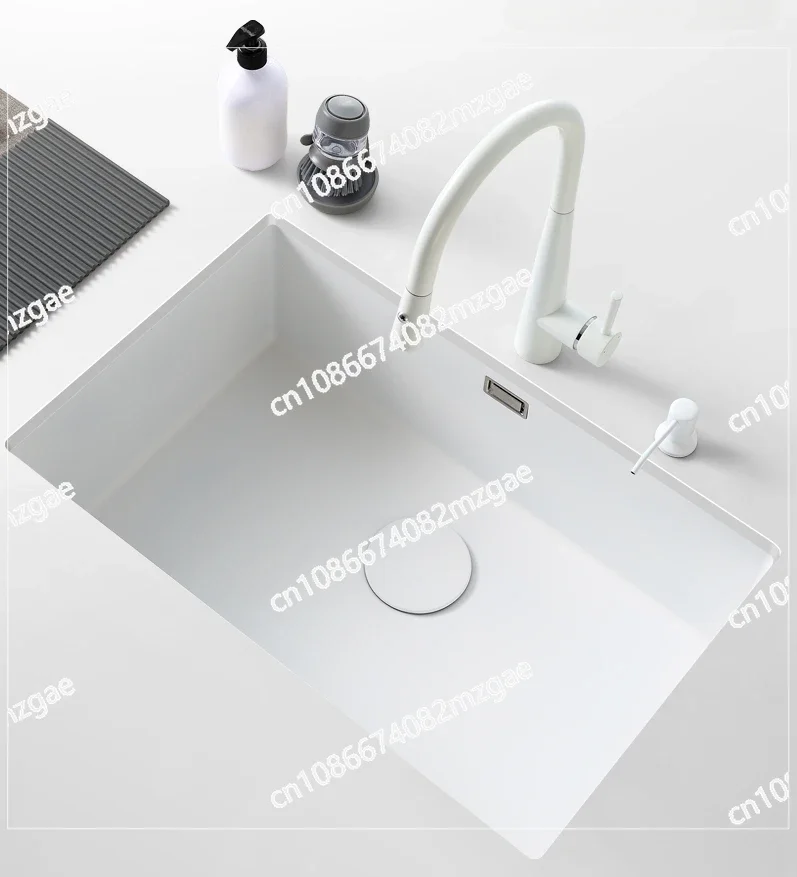 Large single groove stainless steel vegetable basin balcony bathroom sink basin cortinas  window screen