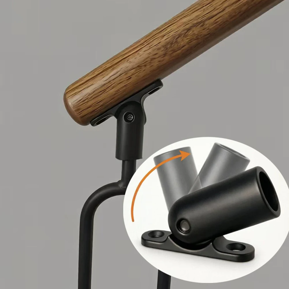 Aluminum Alloy Adjustable Post Set Designed for Indoor For Spiral Staircase Railings with Stable Support and Modern Aesthetic