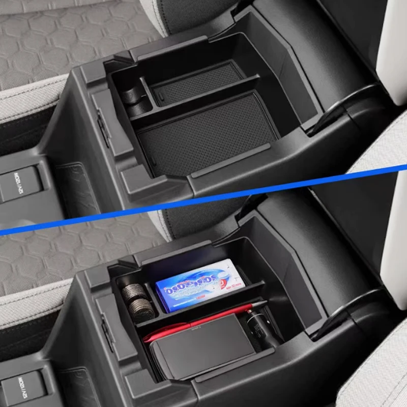 

Для Subaru Forester 2025, ящик для хранения, пластиковый материал, аккуратные внутренние детали для хранения