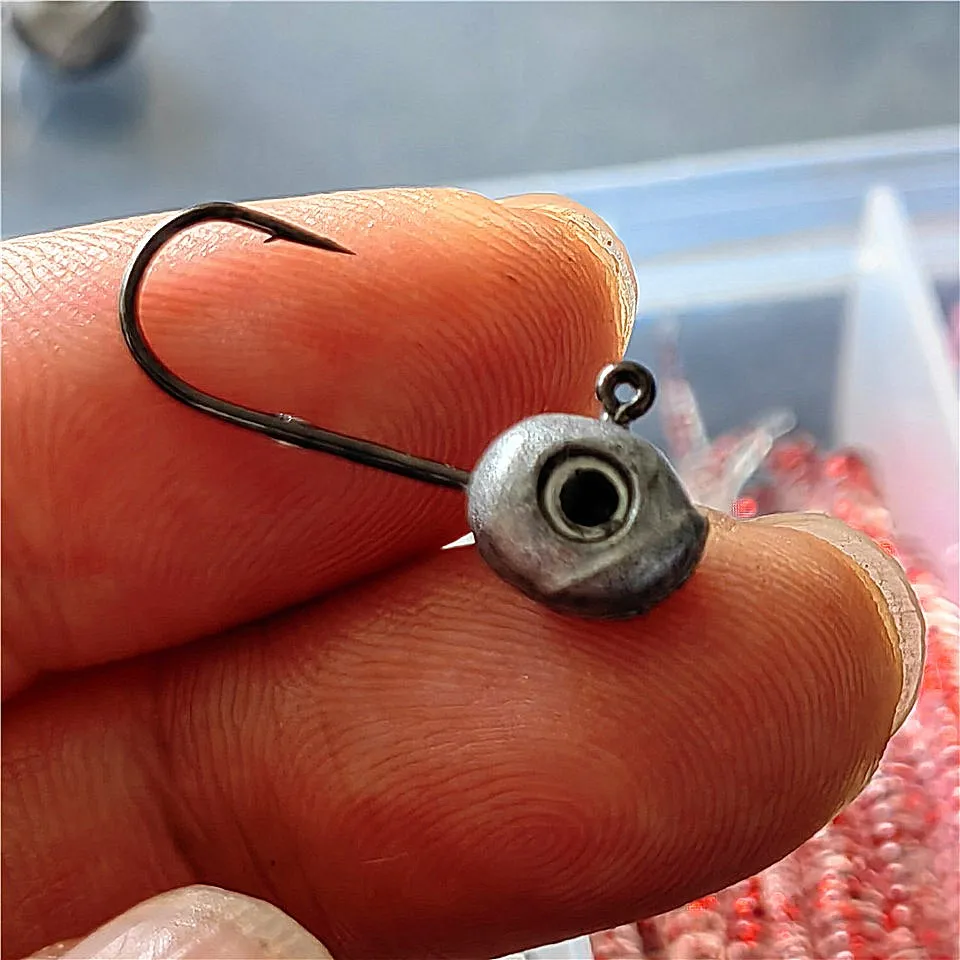 SWOLFY  AJING Soft Lure 0.3g/0.45g Rockfish Fishing Hooks Hook Swimbaits Jig Lure Wobber Worm Bait
