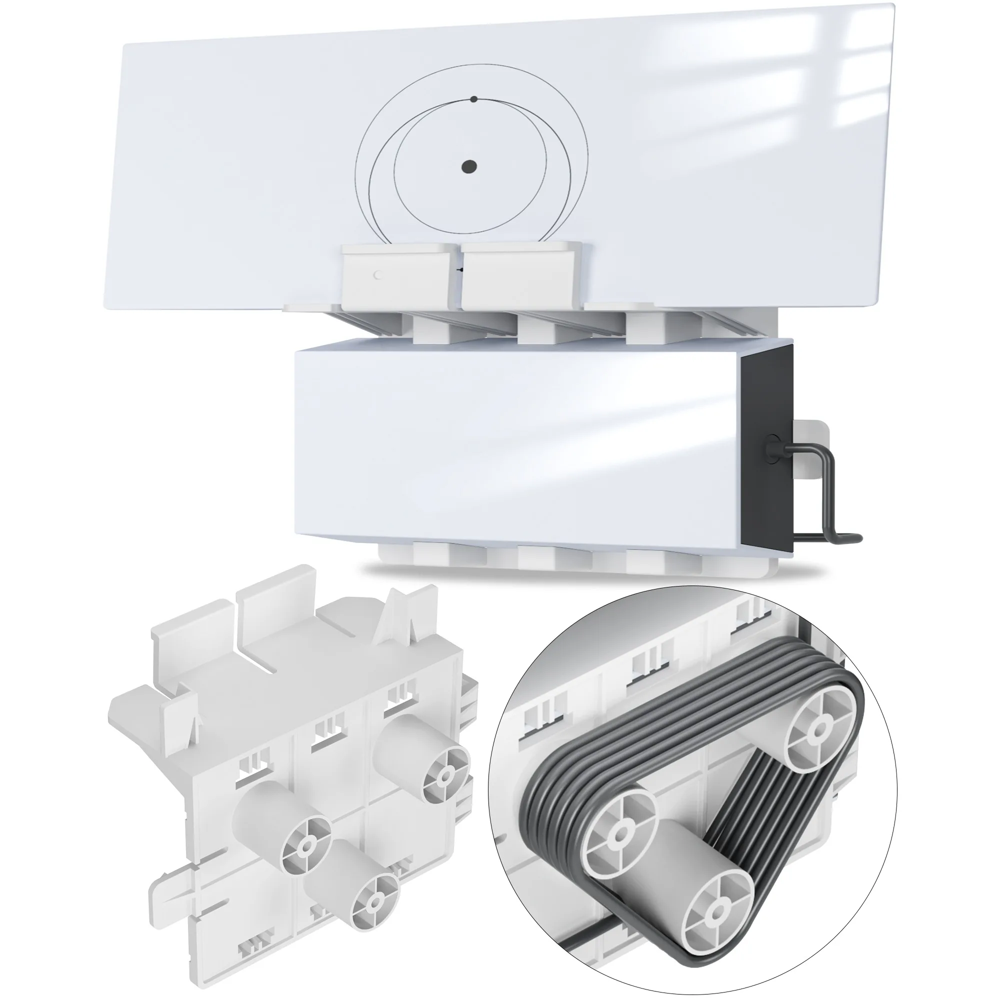 Starlink Gen 3 Mount bracket, All in One Starlink Standard V3 Mesh Router and Starlink Gen 3 Power Supply Mounting Kit