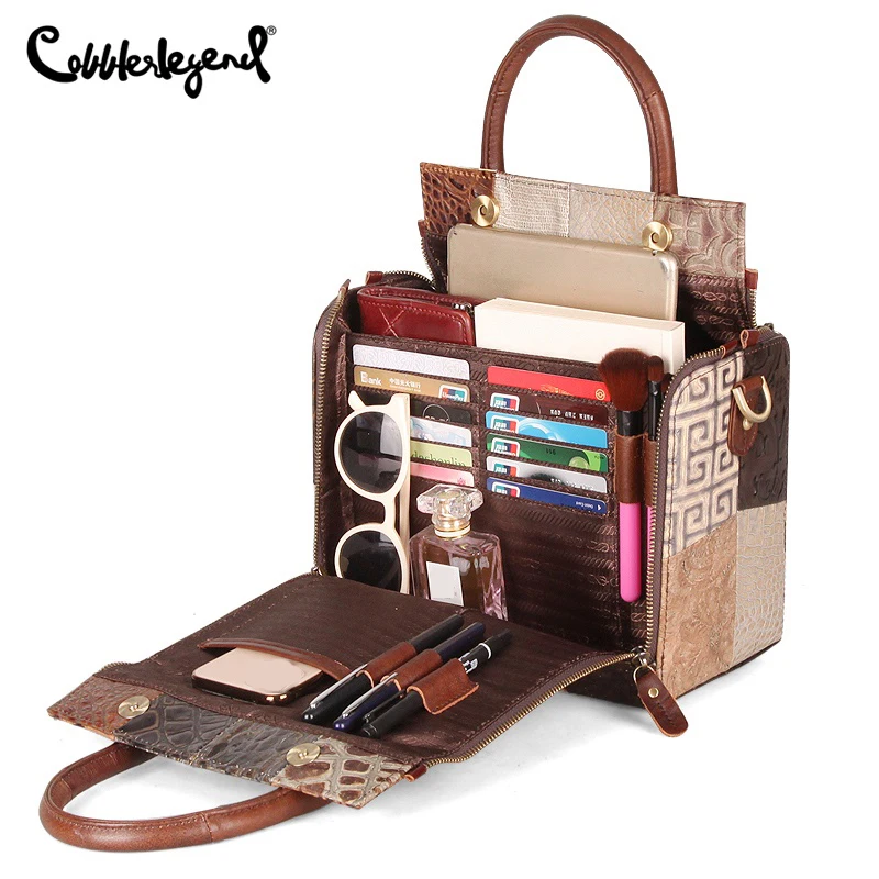 Bag Woman Luxury Famous Brands the Tote Bags Designer Genuine Leather Totes Vintage Ladies Office Woman Wallets and Handbags