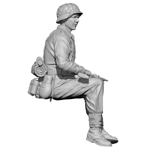 1/35 50mm Resin Soldier model kits figure colorless and self-assembled（Special offer）  A-1858