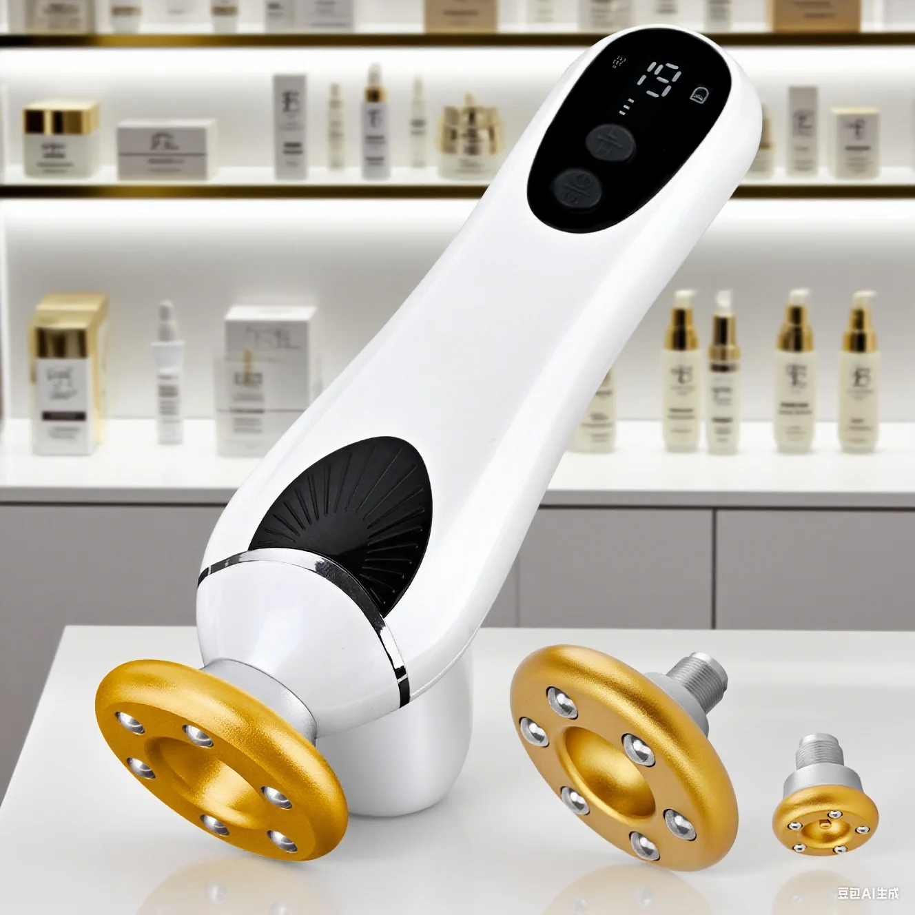 เครื่องนวดกระปุกสุญญากาศไฟฟ้า พร้อมถ้วยดูด กัวซา ระบายน้ำเหลือง แรงดูดสูง สำหรับกระชับสัดส่วน 3 in 1 US