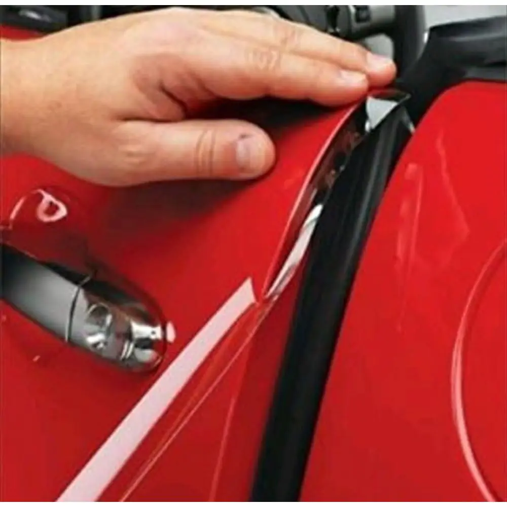 

Clear 8mil Pre-Cut Door Edge Protection Strips for Car & Truck - 4 Door Set - Made in USA