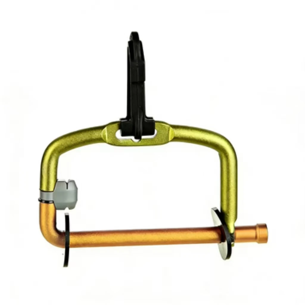 Headgate Tippet-Halter – Lichen Tippet-Halter, gefertigt aus robustem, eloxiertem Flugzeugaluminium. Verfügt über einen Zinger und ist entworfen – Detail 4