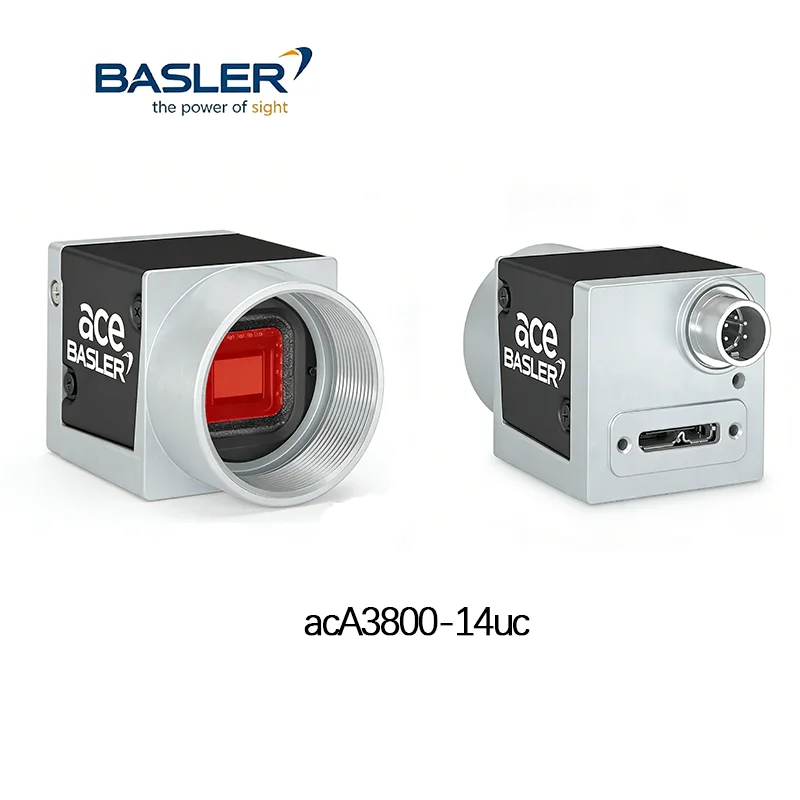 

Basler ace onsemi MT9J003 CMOS,14 fps,10 MP,acA3800-14uc,acA3800-14um Industrial Camera